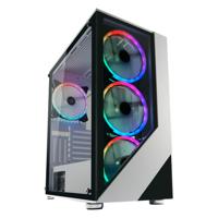 LC-Power Gaming 803W Midi Tower Wit - thumbnail