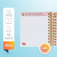 Disney&apos;s Stitch School Dag Agenda 2025-2026 ( aug - juli ) - thumbnail