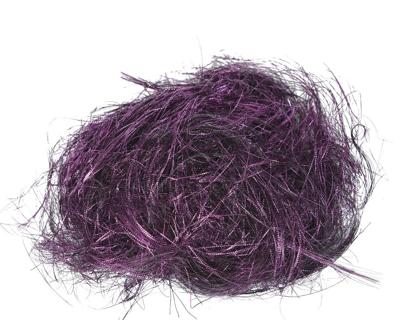 Lamettahaar gstnst l2b16h13 cm k.paars KSD - Ksd