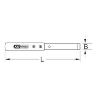 Vouwschraper, 13 mm KS Tools 140.2282 - thumbnail