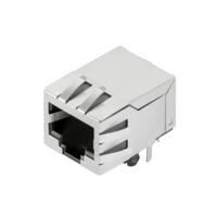 Weidmüller RJ45C5 T1D 3.3E4N TY RJ45-aansluitstekker CAT 5 2562900000 Bus, inbouw horizontaal Aantal polen 8 Zilver, Zwart 180 stuk(s) - thumbnail