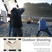 Sunbounce ZEBRA goud Mini Kit 90x125cm - thumbnail