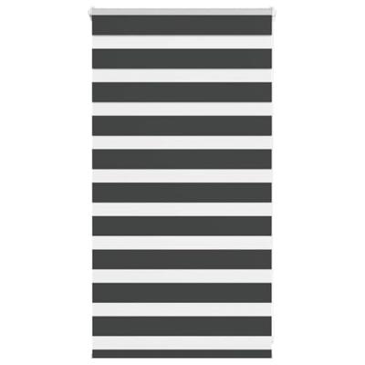 VidaXL Zebra rolgordijn 70x100 cm stofbreedte 65,9 cm zwart VidaXL Zebra rolgordijn 70x100 cm stofbreedte 65,9 cm zwart