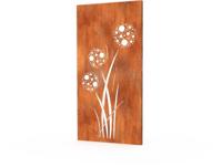 Gerofence Cortenstaal Corten Alium Schutting 100 x 0,5 x 180 cm Geroba - Geroba - thumbnail