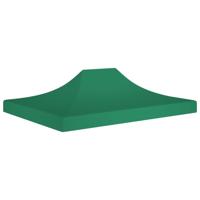 VidaXL Partytentdak 270 g/m² 4x3 m groen - thumbnail
