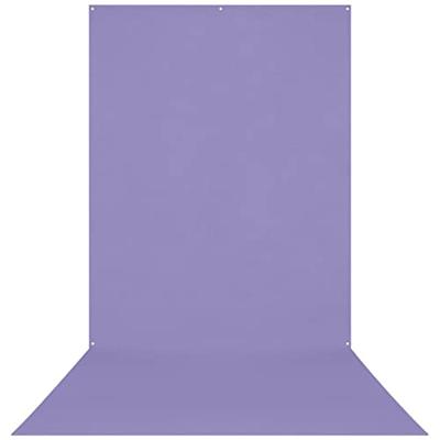 Westcott X-Drop rimpelbestendig 5 'x 12' (1,52 x 3,66 m) Sweep achtergrond voor headshots, full-body fotoshoots en productfoto's - draagbaar en reisvriendelijk (maagdenpalm paars)