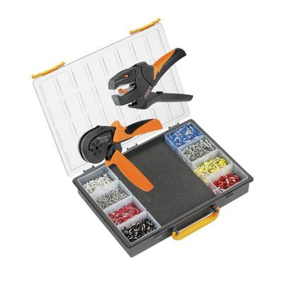 Weidmüller CRIMPSET PZ 10 HEX 1542250000 Krimpset Adereindhulzen 0.14 tot 10 mm² Incl. assortiment adereindhulzen in kunststof koffer
