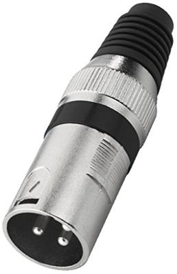 Monacor XLR-207P/SW XLR-stekker