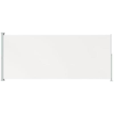 VidaXL Tuinscherm uittrekbaar 200x500 cm crème