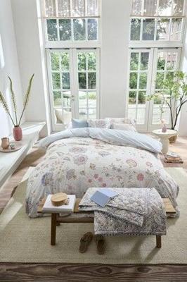 Pip Studio Pip Studio Dekbedovertrek Mumbai Morning Licht blauw 260x200/220 cm