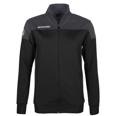 Stanno 408603 Pride Full Zip Ladies Jacket - Black-Anthracite - S