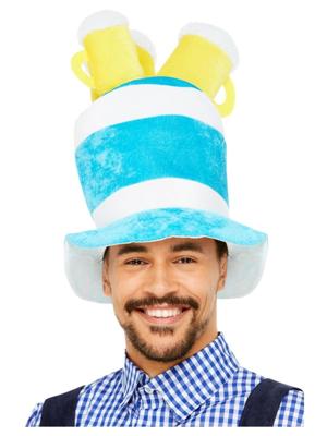 Oktoberfest Beer Hat Blue Oktoberfest Beer Hat Blue