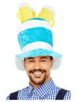 Oktoberfest Beer Hat Blue - thumbnail