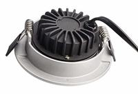 Deko Light 565356 Dione LED-inbouwlamp Energielabel: F (A - G) LED vast ingebouwd 8.50 W Zilver-grijs - thumbnail