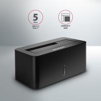 AXAGON ADSA-SN Micro-USB 3.2 Gen 1 (USB 3.0) SATA III Harde schijf-dockingstation 2.5 inch - thumbnail