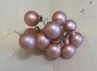 Kerstballetjes glasballetjes beige mat Warentuin Mix - Warentuin mix - thumbnail