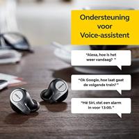 Jabra Elite 65t Oordopjes – Bluetooth Oordopjes met Passieve Ruisonderdrukking en Vier-Microfoontechnologie voor Echt Draadloos Bellen en Muziek Luisteren – Koperzwart - thumbnail