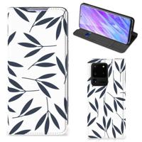 Samsung Galaxy S20 Ultra Smart Cover Leaves Blue - thumbnail
