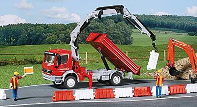 SIKU Super - Mercedes artigo met kraan modelvoertuig