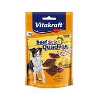 VITAKRAFT Beef Stick Quadros Cheese - traktatie voor hond - 70 g - thumbnail