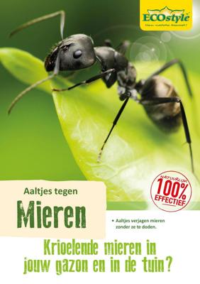 Aaltjes tegen mieren 50m2/25nest ECOstyle - Ecostyle natuurlijke vijanden