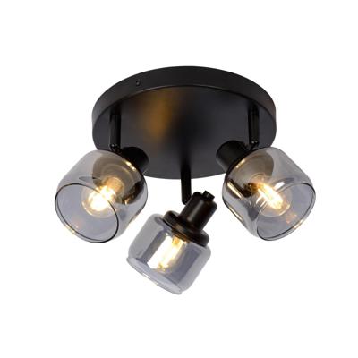 Lucide BJORN - Plafondspot - Ø 38 cm - 3xE14 - Zwart Lucide BJORN - Plafondspot - Ø 38 cm - 3xE14 - Zwart
