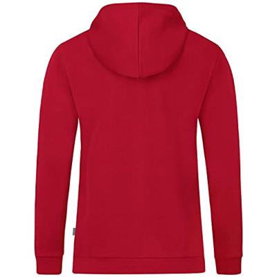 JAKO C6820D Jas Met Kap Organic Dames - Rood - 36