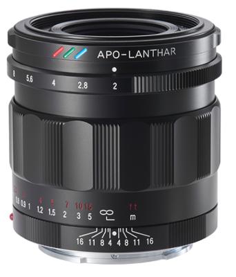 Voigtländer APO-Lanthar 50mm F/2 ASPH Sony E zwart