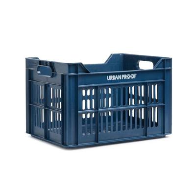 Urbanproof krat click 30l rpet donkerblauw