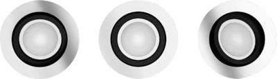 Philips InbouwspotHue Milliskin - White Ambiance set van 3 zilvergrijs - 929003810901