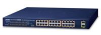 Planet GSW-2620HP netwerkschakelaar 10G Ethernet (100/1000/10000) zwart 1U ondersteuning Power over Ethernet (PoE) - thumbnail
