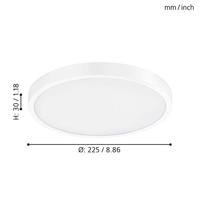 Eglo Led plafonnièreFueva-A Ø 22,5cm - 98292 - thumbnail
