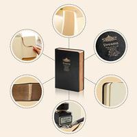 Notitieboek Kalpa Dreams 214x145x40mm blanco zwart - thumbnail