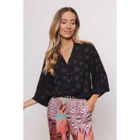 Blouse wijde mouw - thumbnail