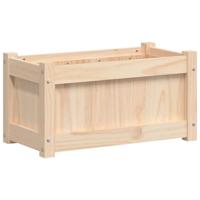 VidaXL Plantenbak 60x31x31 cm massief grenenhout - thumbnail