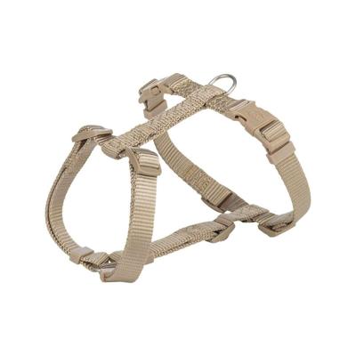 Trixie hondentuig premium h-tuig zand taupe