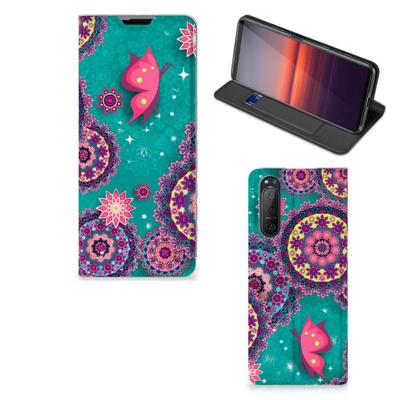 Sony Xperia 5 II | Bookcase | Cirkels en Vlinders Sony Xperia 5 II | Bookcase | Cirkels en Vlinders