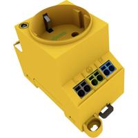 WAGO Zubehör Kabel Schakelkastcontactdoos Geel 1 stuk(s) - thumbnail