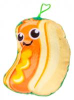 LG-Imports knuffelhotdog 14 cm multicolor - thumbnail