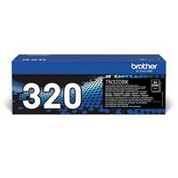 Brother toner, 2.500 pagina's, OEM TN-320BK, zwart - thumbnail