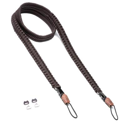C-Rope Traveler camera strap Dark Coffee, 140cm Paracord