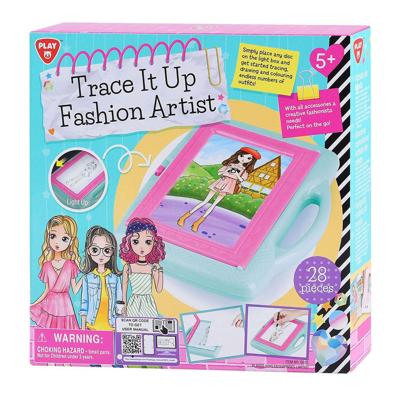 Playgo tekenprojector overtrekken fashion artiest set - 28dlg. Playgo tekenprojector overtrekken fashion artiest set - 28dlg.