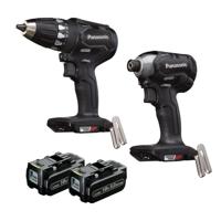 Panasonic EYC231LJ2G Accu combiset 2-delig (EY74A3 + EY76A1) 14,4/18V 5.0Ah in Systainer - thumbnail