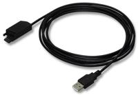 WAGO 750-923 USB-kabel 2,5 m USB A zwart - thumbnail