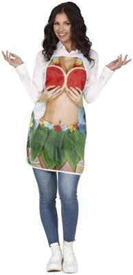 Hawaii Schort Sexy Vrouw Meloenen