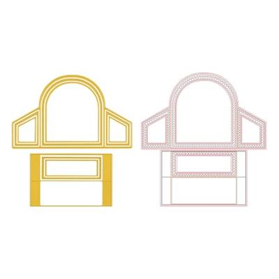 Vaessen Creative • snijmallen displaydoosje 10st.