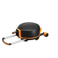 Fiskars Automatische Slanghaspel XL met Wielen | incl. 20 m Tuinslang - 1067548 - thumbnail