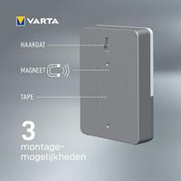 Varta 16634101421 Motion Sensor Outdoor Light Campinglamp LED 40 lm werkt op batterijen 60 g Grijs - thumbnail