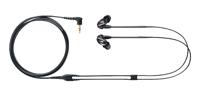 Shure SE215-K, In-ear hoofdtelefoon/oordopjes, zwart, premium, geluidsisolatie, ruisonderdrukking, één driver, verwisselbare kabel, dynamische bas - thumbnail