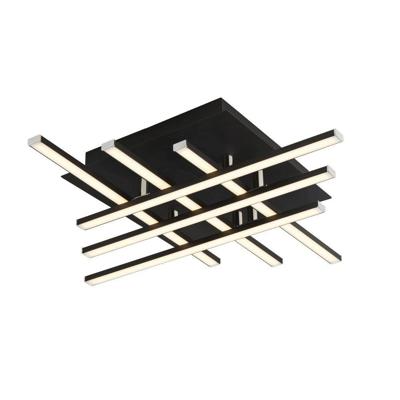 Searchlight Led plafondlampMatrix 6-lichts zwart - 696-6BK